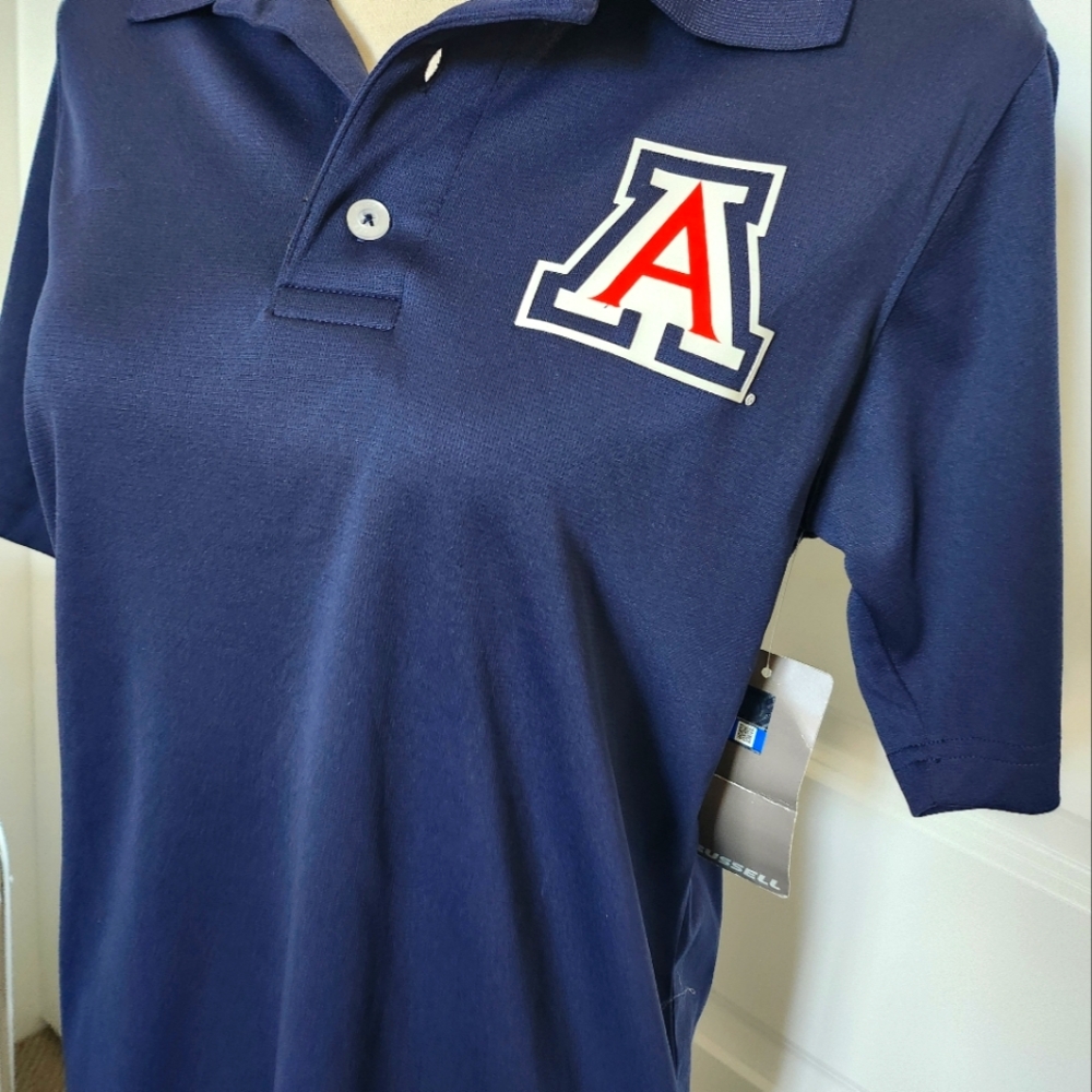 U of Arizona NWT Logo navy color shirt short sleeve shirt size small